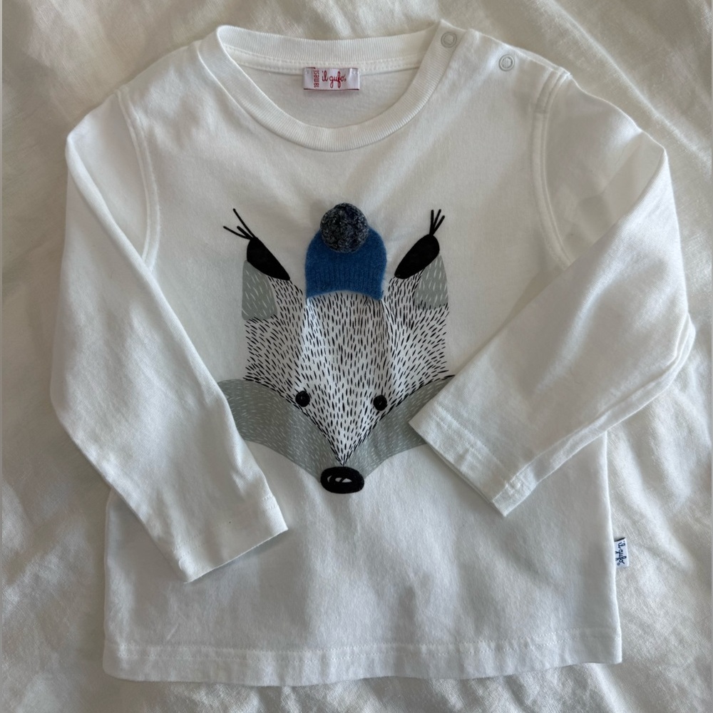 Il Gufo
embroidered long-sleeved T-shirt